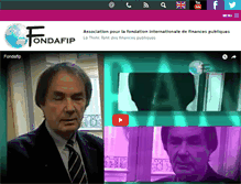 Tablet Screenshot of fondafip.org